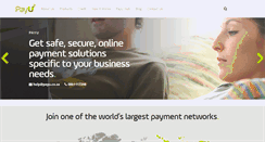 Desktop Screenshot of payu.co.za